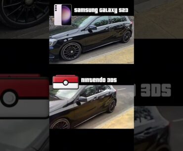 Nintendo 3DS Vs Samsung Galaxy S23 | Grabación de Video