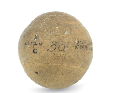 Golf balls fetch thousands at auction
