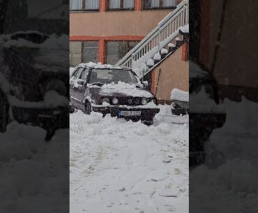 Golf 2 tas snow