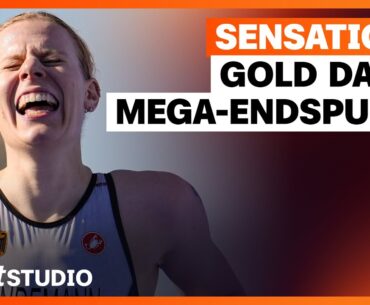 Deutsches Triathlon-Team holt Gold im Mixed | Olympia Paris 2024 | sportstudio