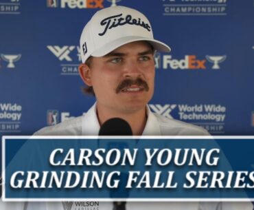 Carson Young Grinds To Runner-Up Finish In FedEx Cup Fall Event