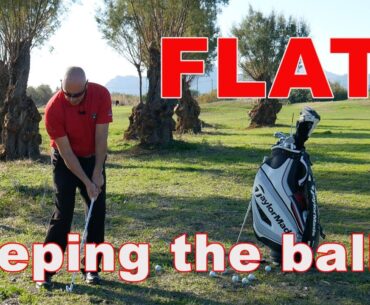 Afandou Golf Course | How to keep the ball FLAT
