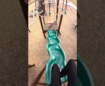 Bella Ciao Weird Playground Slide! #shorts
