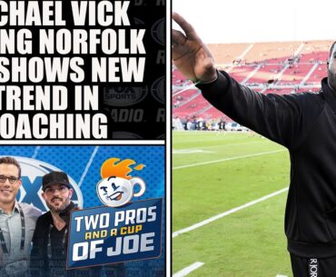Michael Vick Hiring Shows New Trend In Coaching Because of Deion Sanders l 2 PROS & A CUP OF JOE