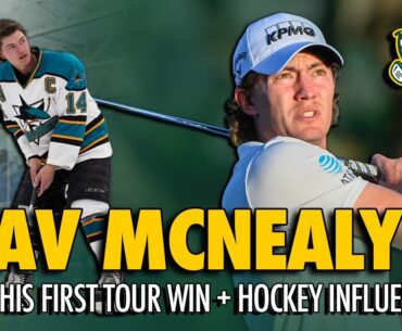 Maverick McNealy: His First PGA TOUR Win + Hockey Training for Swing Speed