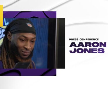 Aaron Jones on Leaving The Game With Injury & How Sam Darnold Runs The Offense