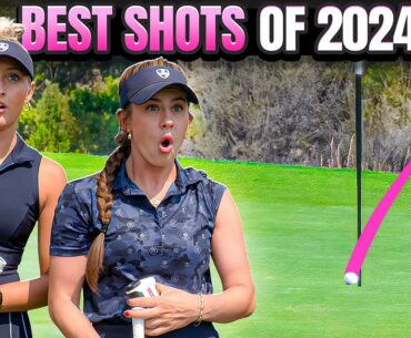 Top 20 Golf Shots of 2024 | Best of Golf Girl Games Featuring All Your Favorites!
