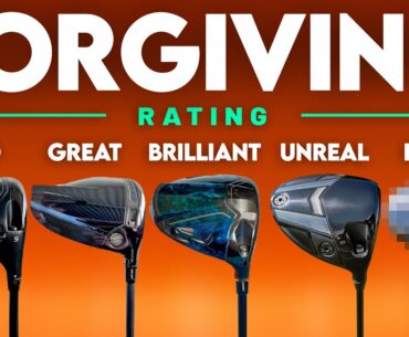 The MOST FORGIVING DRIVERS IN GOLF (tested over 12 months)
