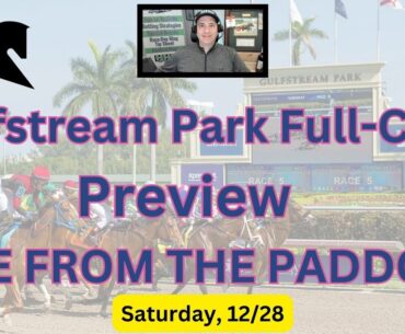 Ep. 386 Picks & Ponies: LIVE FROM GULFSTREAM - Preview for 12/28