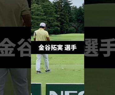 金谷拓実選手のアイアンショットのスイング