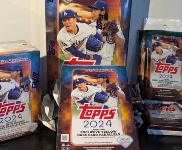 2024 Topps Update Hobby vs Retail!! | Hobby Box vs Blaster, Hanger, and (6) Fat Packs