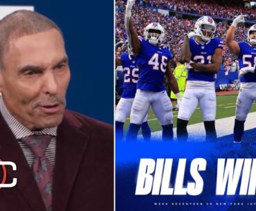 "Aaron Rodgers is such a JOKER" - ESPN on Bills clinch AFC No. 2 seed with a 40-14 win over Jets