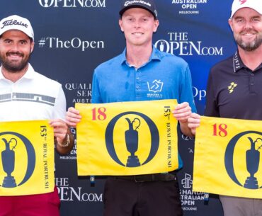 The Open invites 3 players, including LIV golfer after Aussie Open
