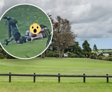 Couple caught apparently having sex on rural Auckland golf course