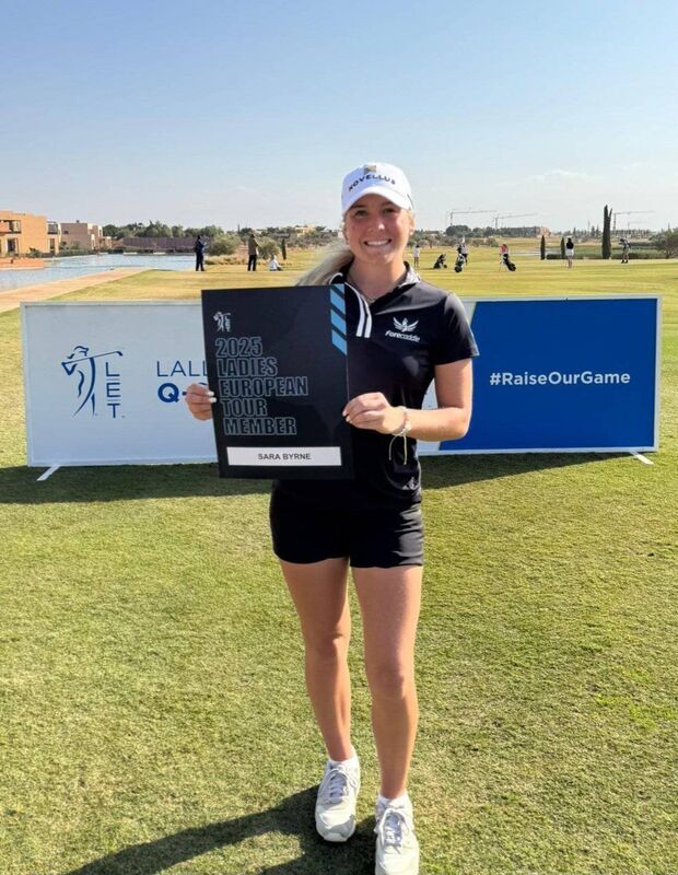 Sara Byrne secures her card for the LET Tour. Picture: pbs.com