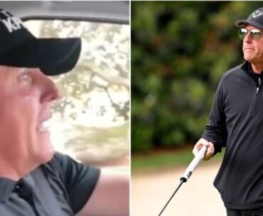 Phil Mickelson drove into Augusta National while mocking Masters rival about money | Golf | Sport