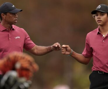 Tiger Woods makes prediction for son Charlie after wild hole-in-one | Golf | Sport