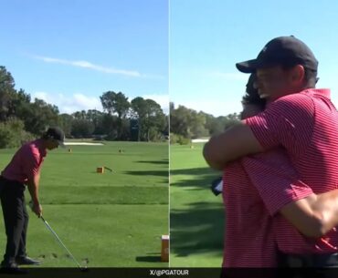 Tiger Woods' Son Charlie Stuns Golf World With Hole-In-One Shot, Father's Celebration Is Viral