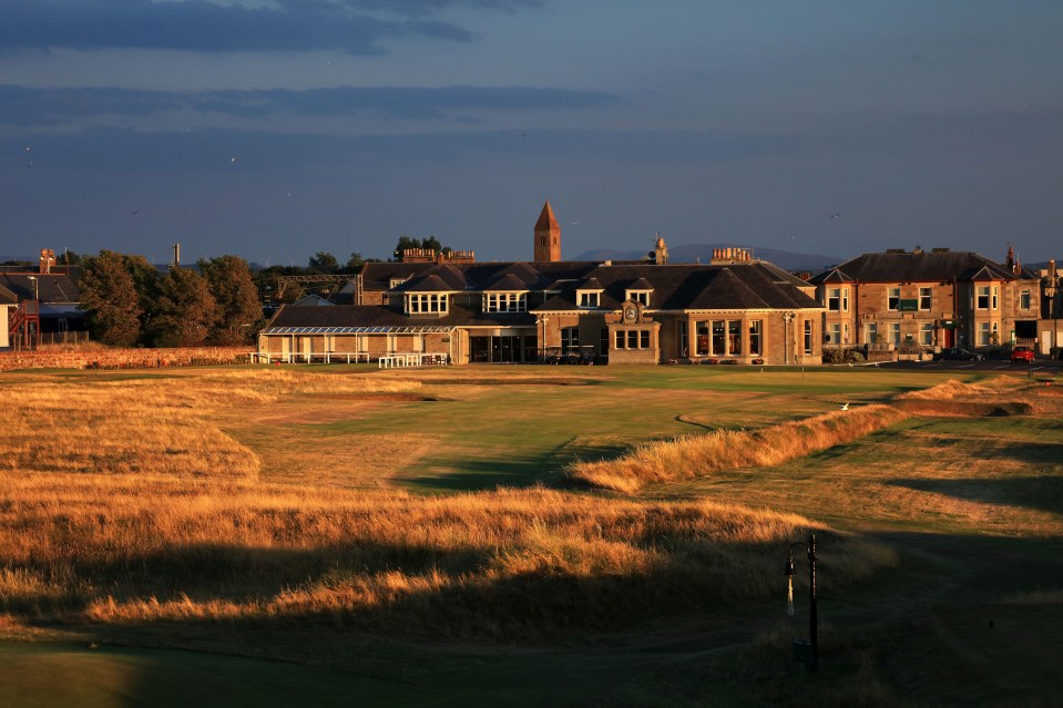 The famous Prestwick Golf Club, which is located near St Cuthbert