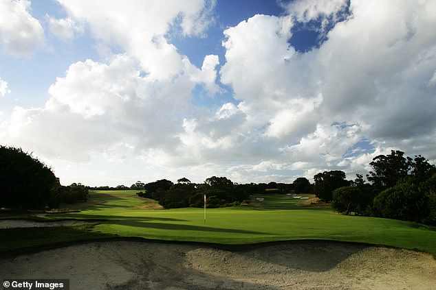 The development is huge news in golf circles given Royal Melbourne (pictured) has only ever been dethroned from top spot twice in 40 years
