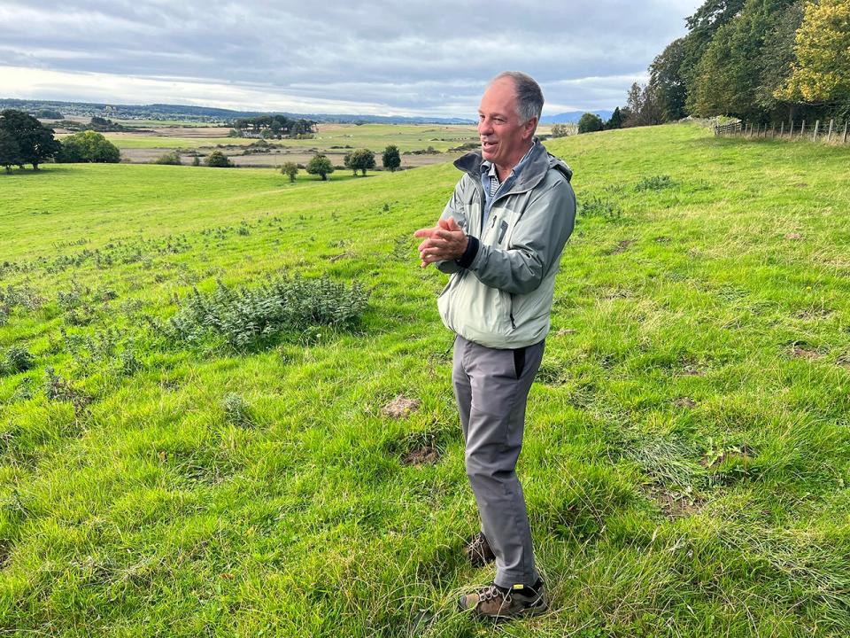 Tom Doak at Cabot Highlands, formerly known as Castle Stuart, in Scotland (Jason Lusk/Golfweek)