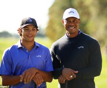 Tiger Woods returns to golf on Saturday at the PNC Championship with his son Charlie, 15