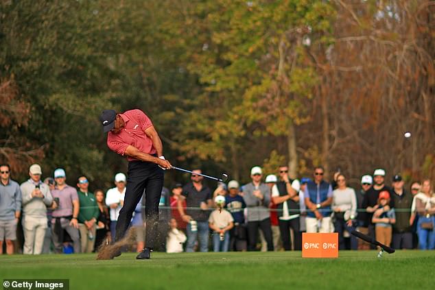 Woods, 48, was quick to dismiss claims he is back in top shape after surgery earlier this year