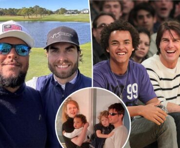 Tom Cruise and Nicole Kidman's son Connor shares rare photo during golf outing