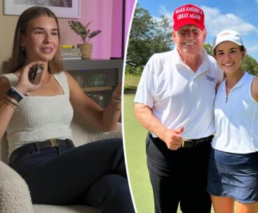 Kai Trump, 17, calls grandpa Donald’s awkward golf course interaction her ‘most embarrassing moment ever’