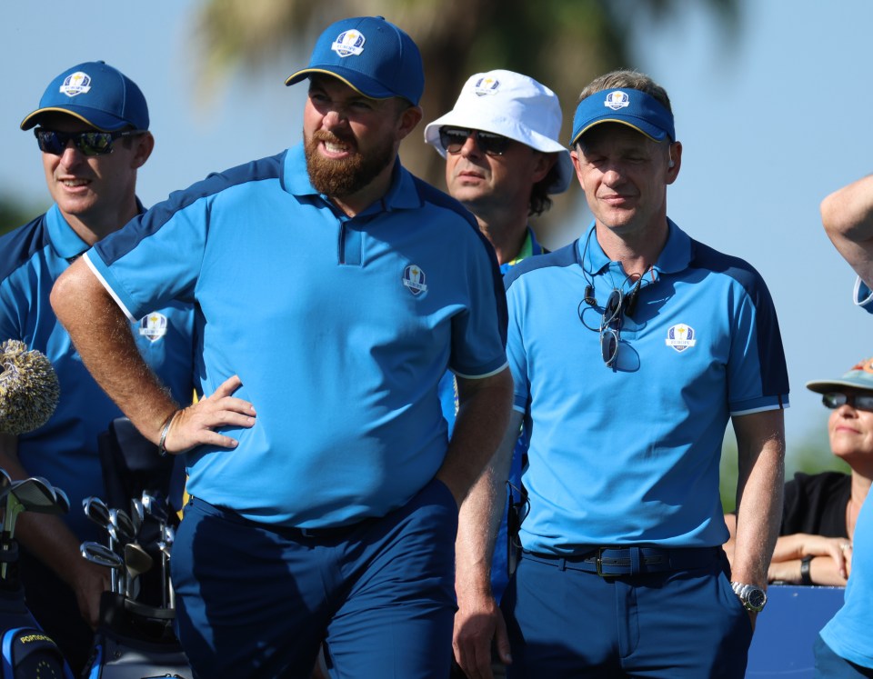Shane Lowry revealed advice that was given to him by skipper Luke Donald ahead of the event in 2023