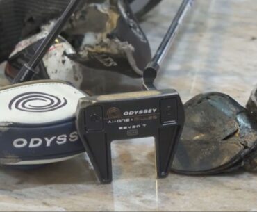 Delta Airlines to pay after golf clubs catch fire