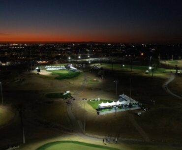 Team golf under the lights in Arizona