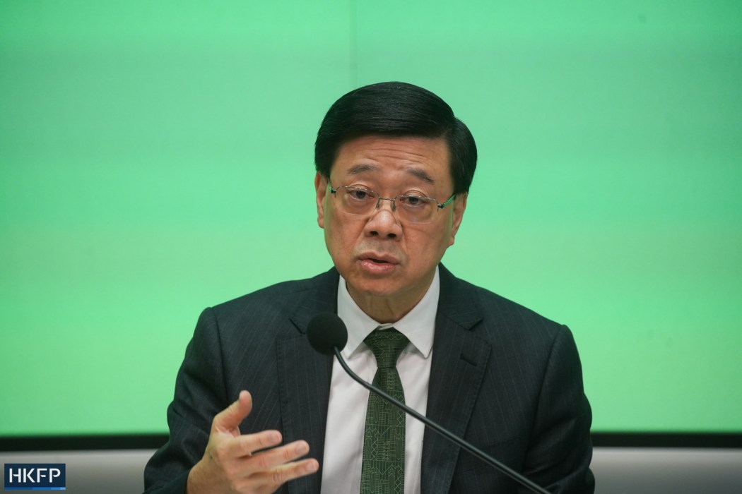 Chief Executive John Lee