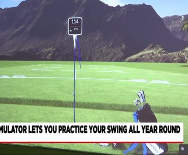 New golf simulator in Holyoke helps players practice to year-round
