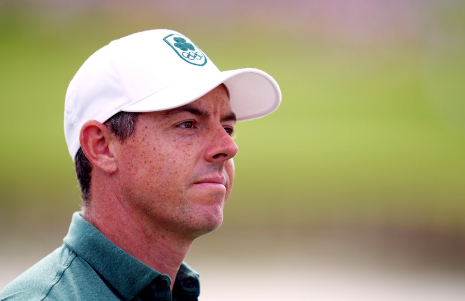 McIlroy on the 18th hole