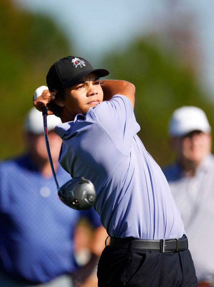 The younger Woods made his United States Golf Association championship debut this past summer when he qualified for the U.S. Junior Amateur at Oakland Hills