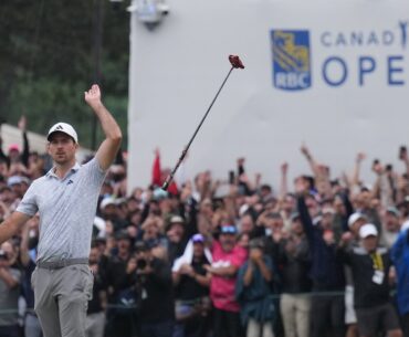 Nick Taylor’s putter-toss logo to become permanent icon for RBC Canadian Open