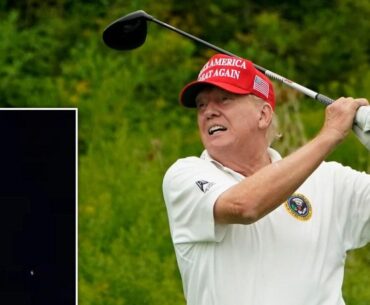 Mystery as 'car-sized drones' hover near Donald Trump's golf course | US News