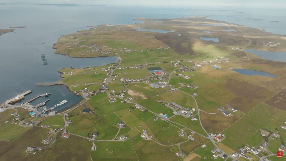Whalsay is home to around 1,000 people
