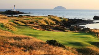 The 11th hole on the Ailsa course at Trump Turnberry