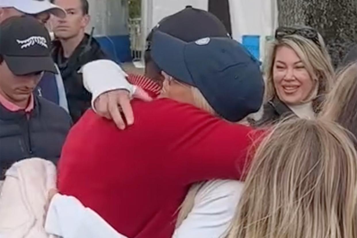 Golf on CBS/Instagram Tiger Woods, Elin Nordegren