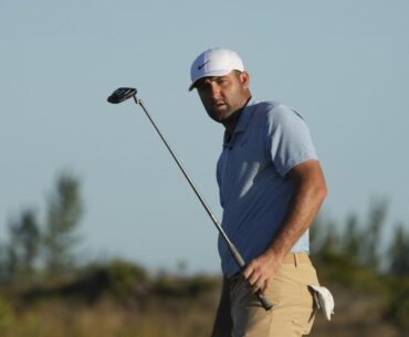 Scottie Scheffler injures right hand on a broken glass, withdraws from PGA Tour opener in Hawaii