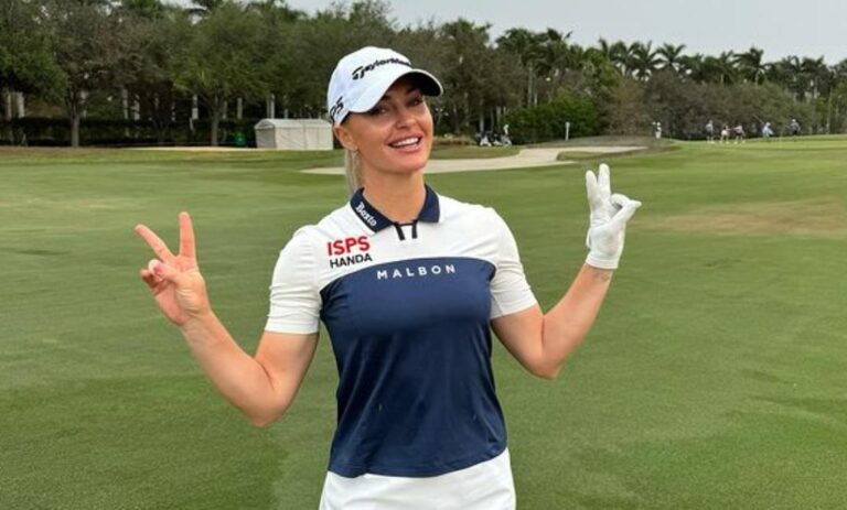 Golf fans react to wild Charley Hull update ahead of new boyfriend trip ...