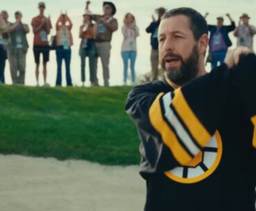 Adam Sandler is back with his golf club