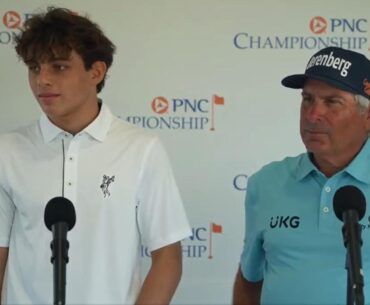 Fred Couples taken aback by reporter before PNC Championship: "What a question"