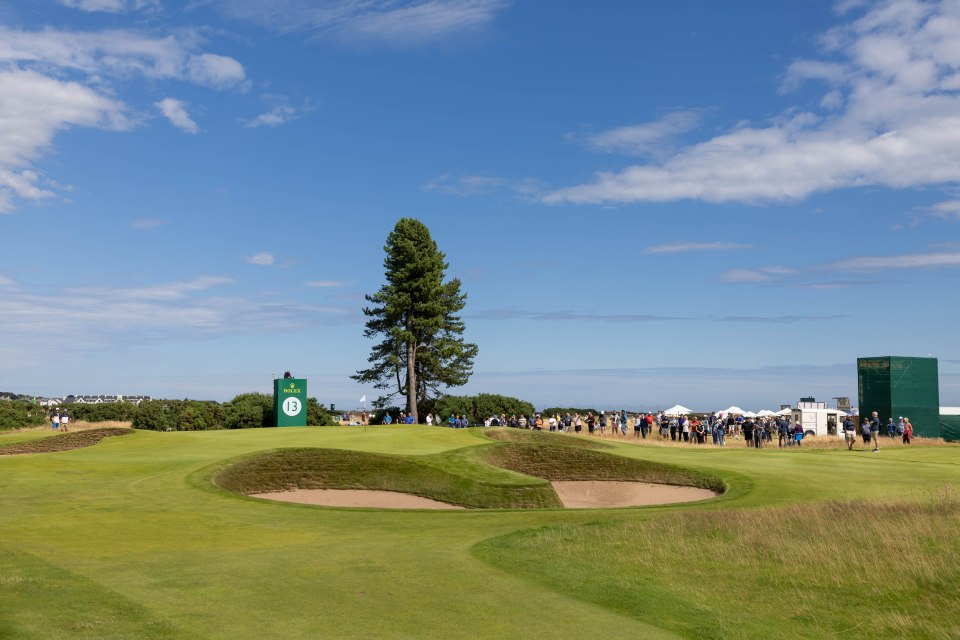 It costs members £30 a round to play at Carnoustie