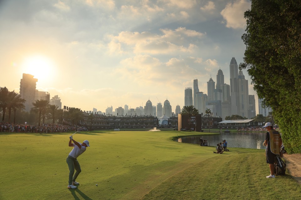 Emirates is a 36-hole golf course