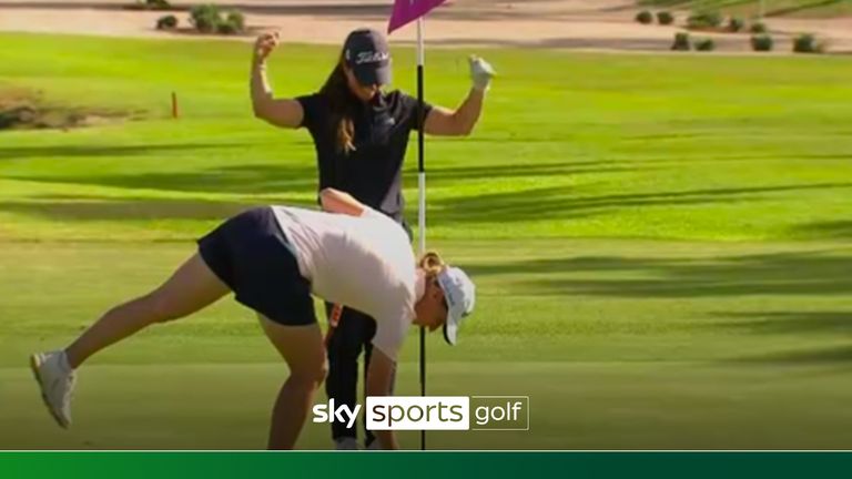 Nuria Iturrioz hole-in-one