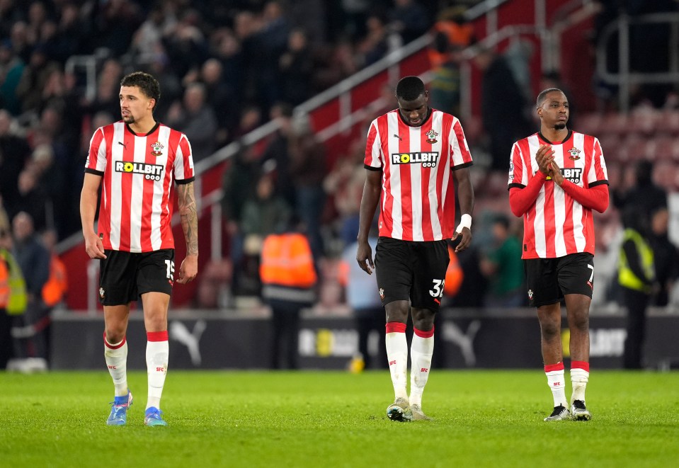 Saints have endured an awful first half of the campaign