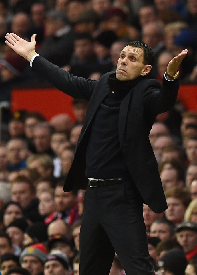 Gus Poyet was a charismatic figure on the Sunderland touchline